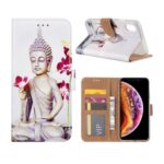 variatie Fonu Book Telefoonhoesje Buddha iPhone XR