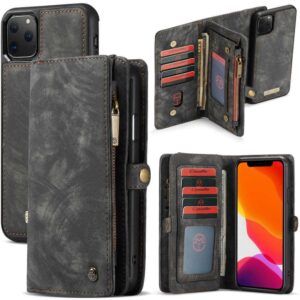 Caseme vintage Wallet voor Mobiel iPhone 11 Pro Max – Grijs