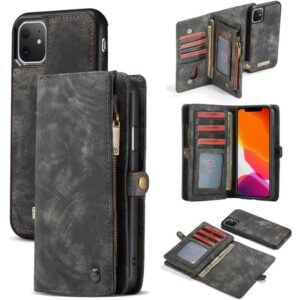 Caseme vintage Smartphone Etui iPhone 11 – Grijs