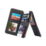 variatie CaseMe Retro Smartphone Portemonnee iPhone 6s Plus / 6 Plus – Zwart
