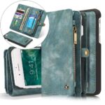 variatie Caseme vintage Walletcover iPhone 8 Plus – 7 Plus – Blauw