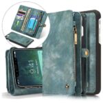 variatie Caseme vintage Wallet iPhone XS Max – Blauw