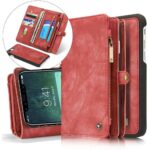 variatie Caseme vintage Wallet iPhone XS Max – Rood