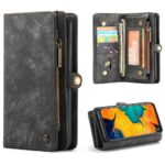 variatie Caseme vintage Portemonnee Samsung Galaxy A50 – A30s – Zwart