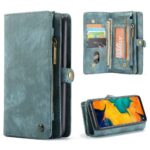 variatie Caseme vintage Wallet Case Hoesje Samsung Galaxy A50 – A30s – Blauw