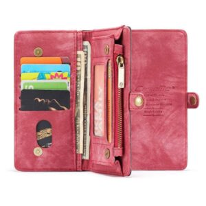 CASEME-Samsung-Galaxy-A50-Vintage-Portemonnee-Hoesje---Red_3