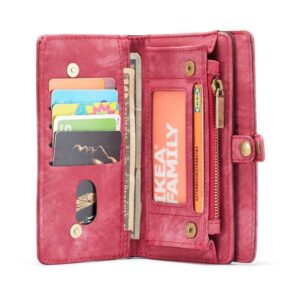 CASEME-Samsung-Galaxy-A50-Vintage-Portemonnee-Hoesje---Red_5