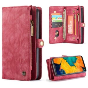 Caseme vintage Smartphone Etui Samsung Galaxy A70 – Rood
