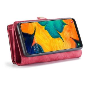 CASEME-Samsung-Galaxy-A70-Vintage-Portemonnee-Hoesje---Red_7