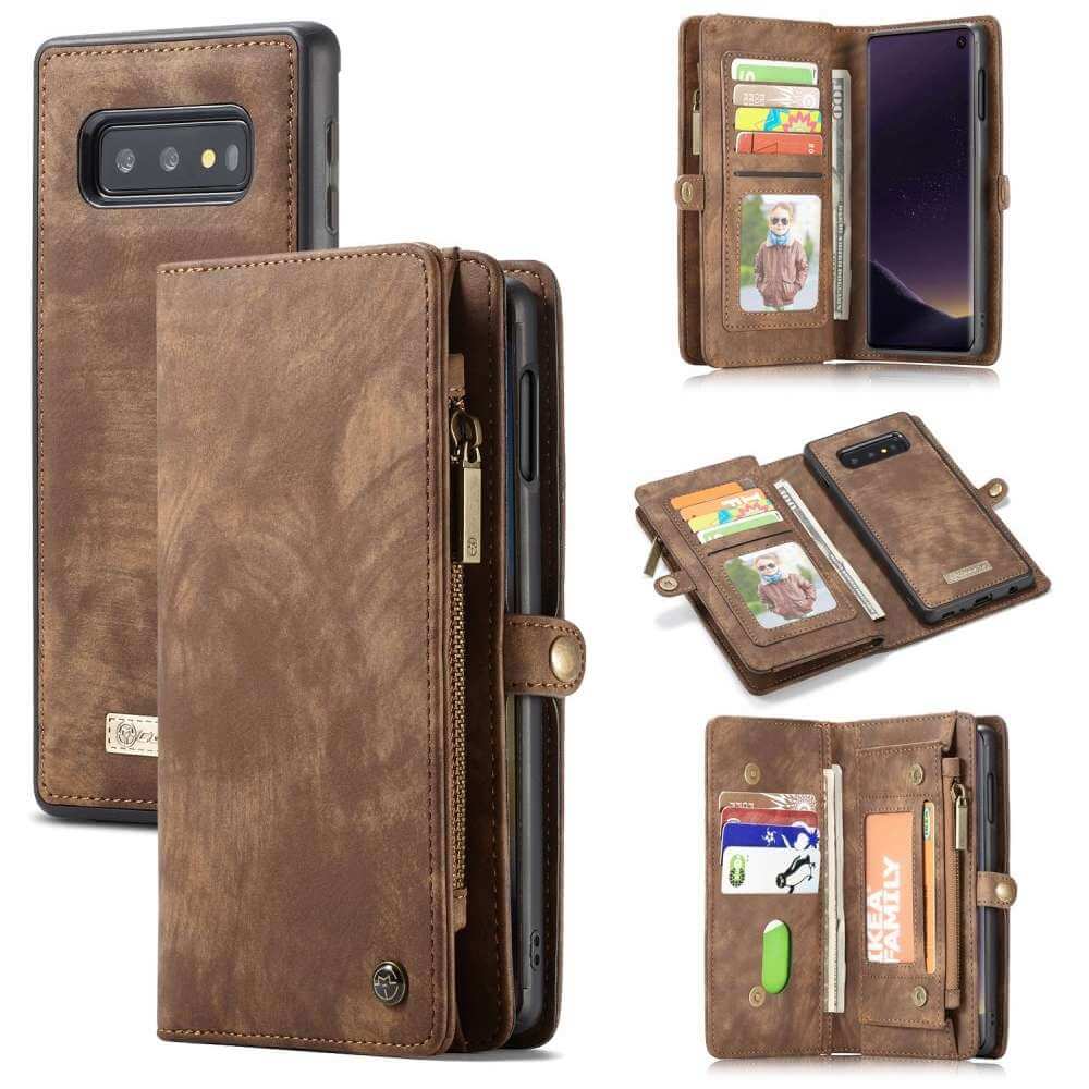 CASEME-Samsung-Galaxy-S10e-Vintage-Portemonnee-Hoesje---Brown_1