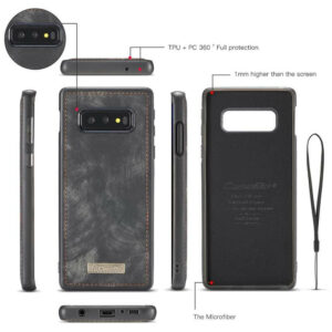 CASEME-Samsung-Galaxy-S10e-Vintage-Portemonnee-Hoesje---Grey_9