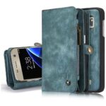 variatie CaseMe Vintage Gsm Wallet Samsung Galaxy S7 – Blauw