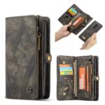 variatie Caseme vintage Wallet Samsung S9 Plus – Grijs