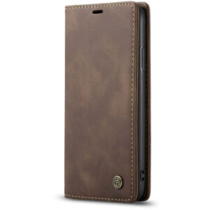 CaseMe Retro Boekmodel Hoesje iPhone 11 - Donkerbruin7