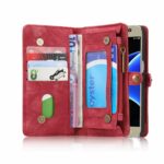 variatie CaseMe Vintage Luxe Portemonnee Samsung Galaxy S7 – Rood