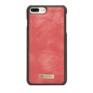 CaseMe Vintage Portemonnee Hoesje iPhone 8 Plus 7 Plus - Rood4