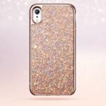 variatie ESR Achterkantje Glitter iPhone XR – Rose Gold