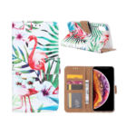 variatie FONU Book Telefoonhoesje Flamingo iPhone XR