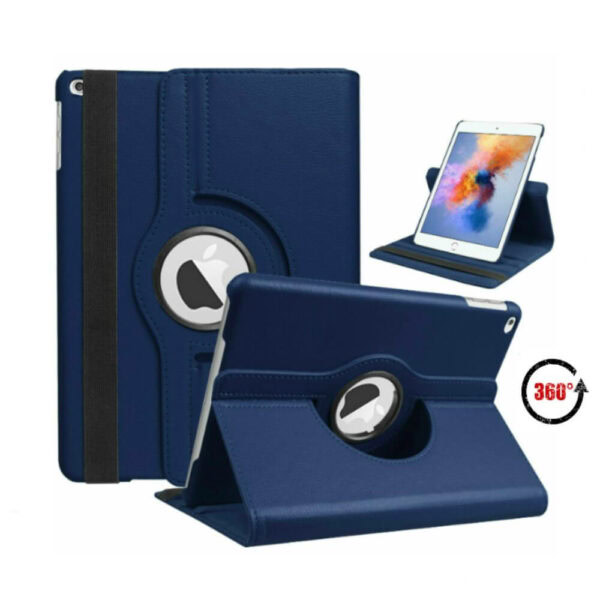 Fonu 360° Boekmodel iPad 10.2 inch (2019) – Donkerblauw