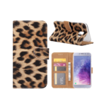 variatie FONU Booklet Hoesje Leopard Samsung J4+ (SM-J415)