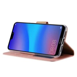 Boekmodelhoesje Huawei P20 - Roségoud -4