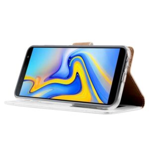 Boekmodelhoesje Samsung Galaxy J6 Plus (2018) - Wit -3