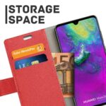 Just In Case Book Cover Huawei Mate 20 - Rood