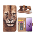 variatie FONU Booklet Case Leeuw Samsung S9 Plus