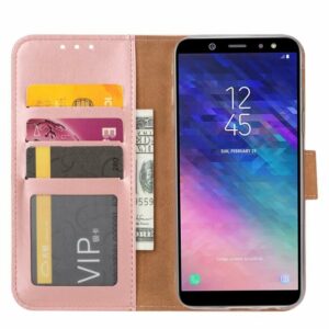 Boekmodelhoesje Samsung Galaxy A6 (2018) - Roségoud -2
