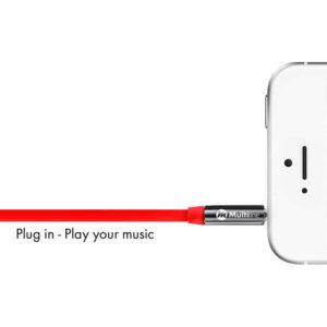 Multiline Aux Kabel 1,5M - Rood 1