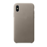 variatie Soft Touch Siliconen Back Case iPhone XS / X – Grijs