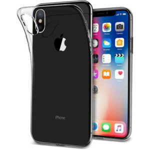 Silliconen Backcover iPhone XS Max - Transparant