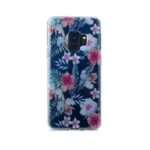 variatie Buenos Bloemen Achterkant Hoesje Samsung S9 – Transparant