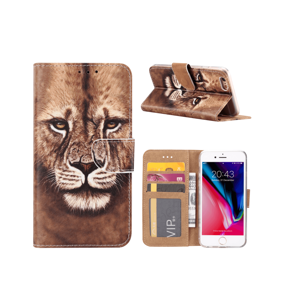 book-case-apple-iphone-6-6s-lion