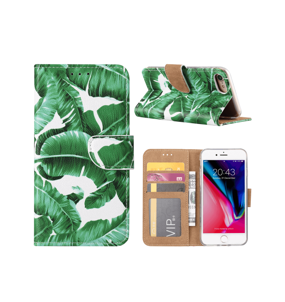 book-case-apple-iphone-7-8-green-leaves.png