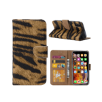 variatie FONU Boek Hoesje Tijgerprint iPhone XS Max