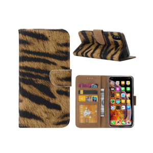 book-case-apple-iphone-x-xs-tijgerprint(2)