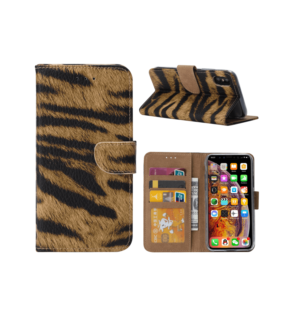 book-case-apple-iphone-x-xs-tijgerprint(2)