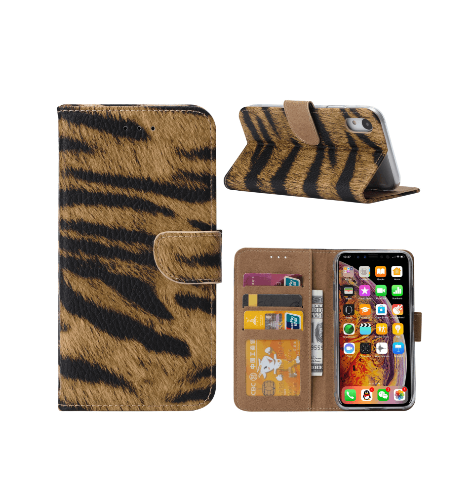 Tijgerprint Boekmodel Hoesje