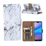 variatie FONU Book Case Marmeren Huawei P30 Pro