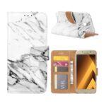 variatie FONU Booklet Cover Marmerenprint Samsung A6 2018 (SM-A600)