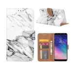 variatie FONU Boek Hoesje Marmerenprint Samsung A6+ 2018 (SM-A605)