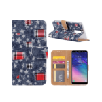 variatie FONU Bookcover Spijkerstof Samsung Galaxy A6 2018 (SM-A600)