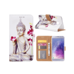 variatie FONU Book Cover Beschermhoesje Buddha Samsung Galaxy J4+ (SM-J415)