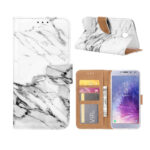 variatie FONU Book Cover Marmerenprint Samsung J4 (SM-J400)