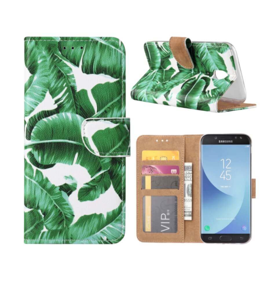 Bladeren Boekmodelhoesje Samsung Galaxy J5 (2017)