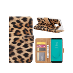 variatie FONU Booklet Hoesje Leopard Samsung J6 (SM-J600)