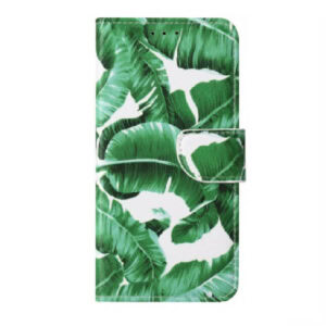 Bladeren Boekmodelhoesje Samsung Galaxy J6 2018