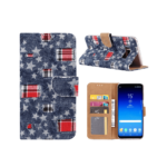 variatie FONU Booklet Hoesje Spijkerstof Samsung S8 Plus