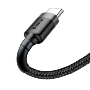 Baseus USB-Type C Kabel 2M – Grijs